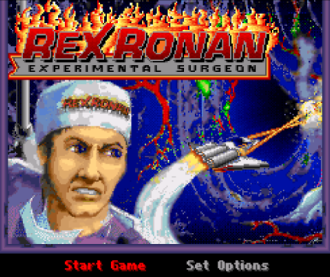 Rex Ronan Experimental Surgeon Title Screen